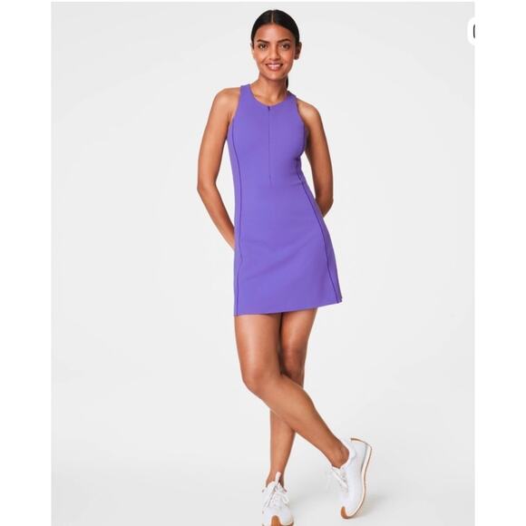 Spanx Get Moving Dress - Purple, Size Small, New! - Picture 1 of 6